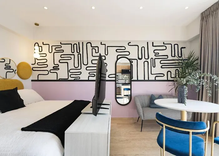 Loft De Diseno Con Aire Acondicionado Y Cama King Size *