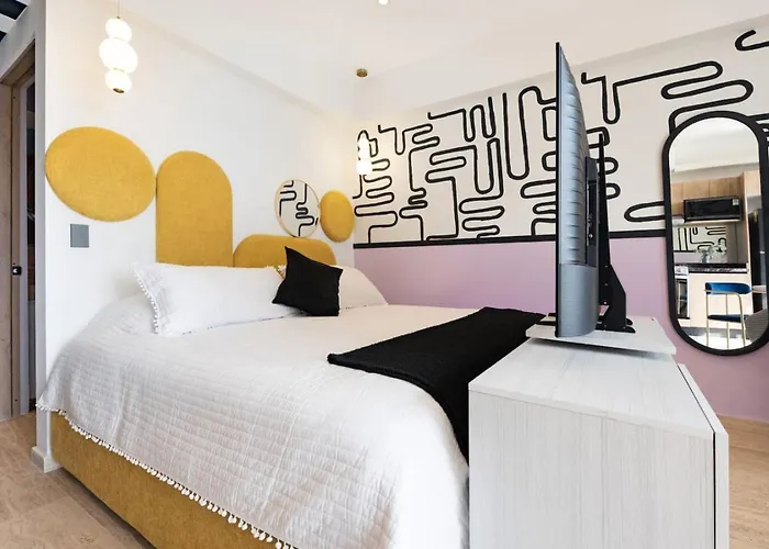 Loft De Diseno Con Aire Acondicionado Y Cama King Size Apartment