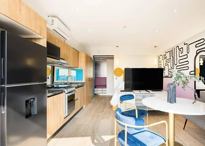 Apartment Loft De Diseno Con Aire Acondicionado Y Cama King Size *