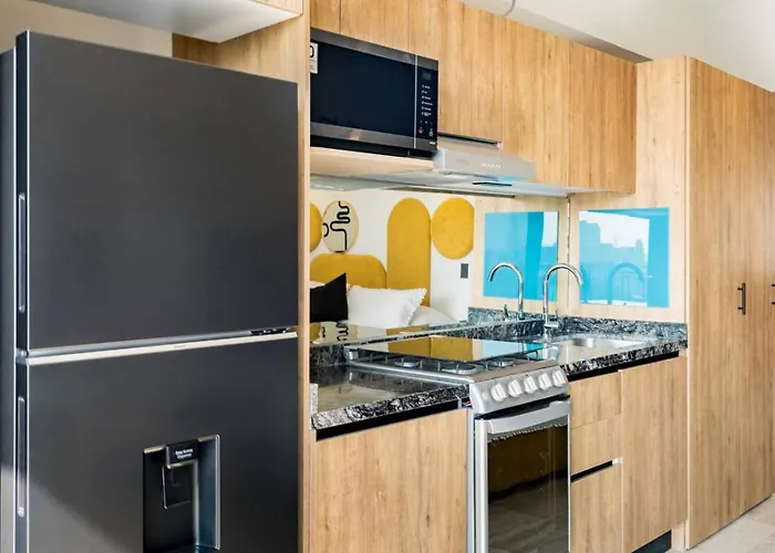 Loft De Diseno Con Aire Acondicionado Y Cama King Size Apartment *