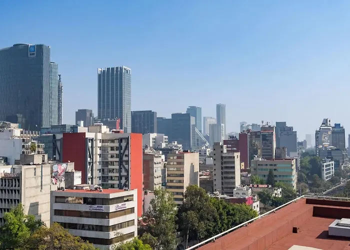 Loft De Diseno Con Aire Acondicionado Y Cama King Size Mexico City