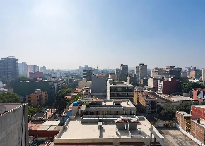 Loft De Diseno Con Aire Acondicionado Y Cama King Size * Mexico City